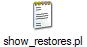 show_restores.pl